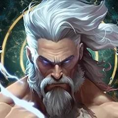 GODS RAID : Team Battle RPG Logo